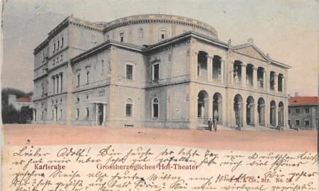 Karlsruhe, Grossherzogliches Hof-Theater