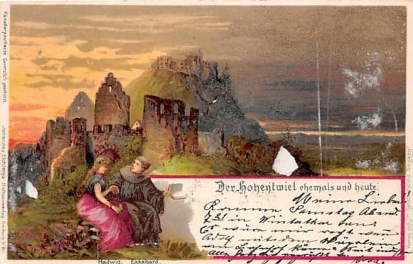 Hohentwiel, Künstlerkarte Johannes Elchlepps