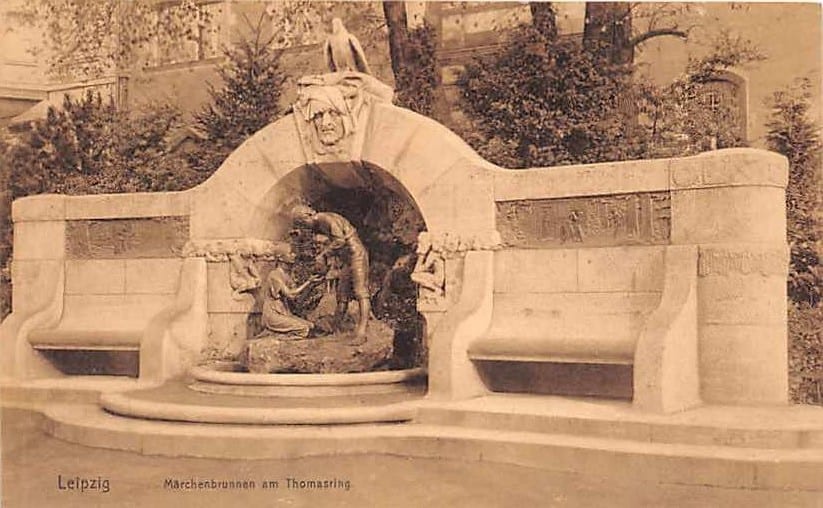 Leipzig, Märchenbrunnen am Thomasring