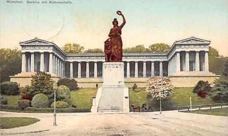 München, Bavaria mit Ruhmeshalle