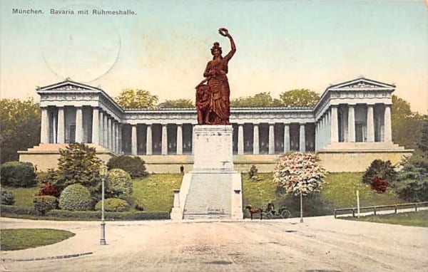 München, Bavaria mit Ruhmeshalle