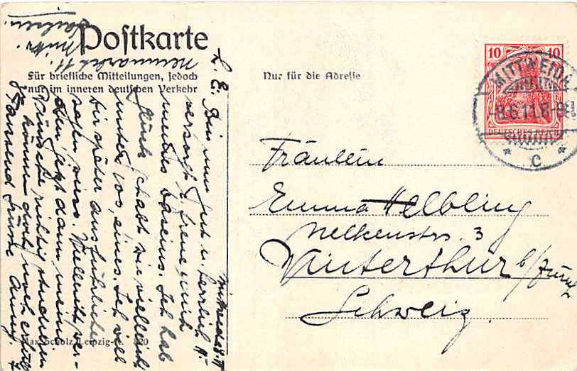 Mittweida, Schiller Eiche am Schwanenteich