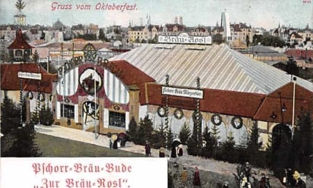 München, Gruss vom Oktoberfest