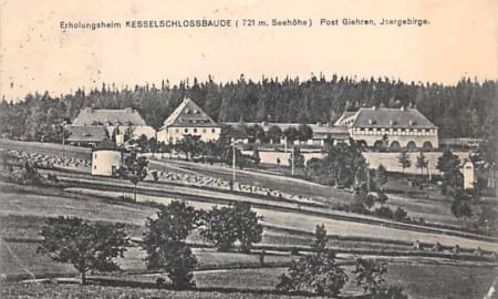 Kesselschlossbaude, Hotel Giehren, Isergebirge