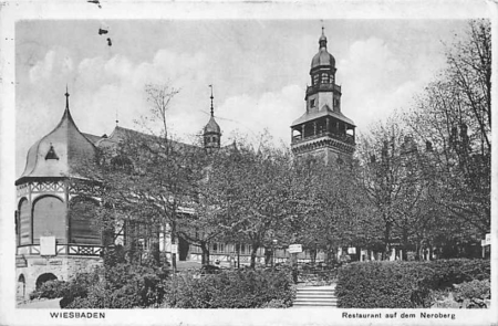 Wiesbaden, Restaurant auf dem Neroberg