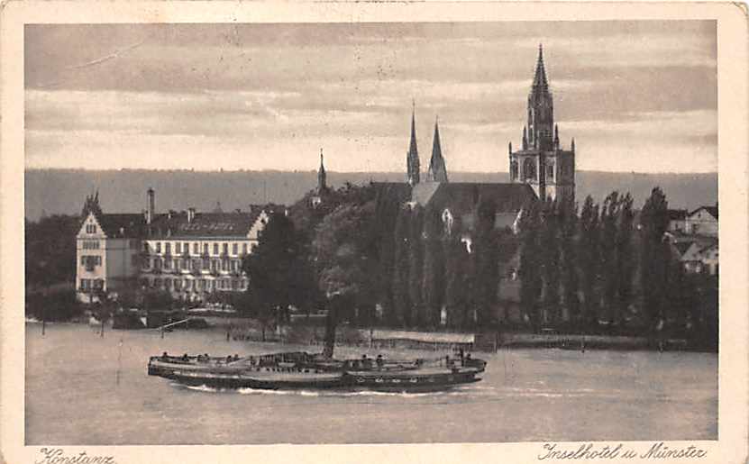 Konstanz, Inselhotel und Münster