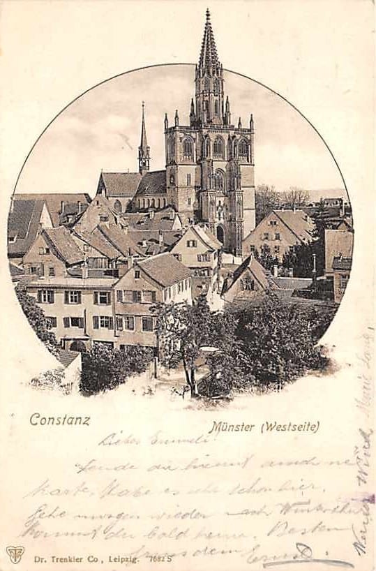Konstanz, Münster Westseite