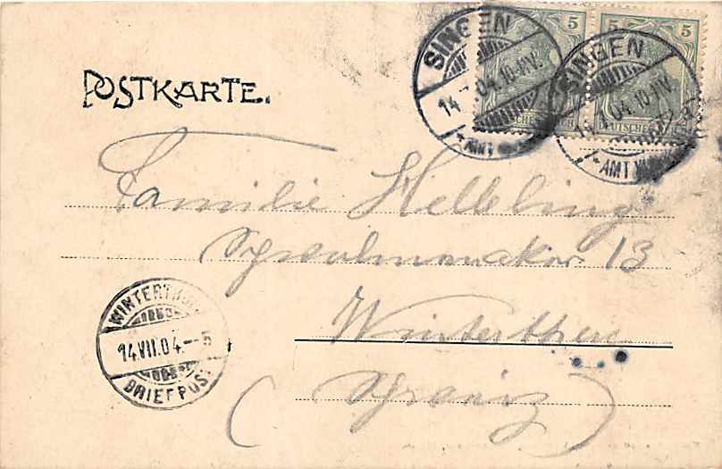 Singen, Bahnhof, Hohentwiel