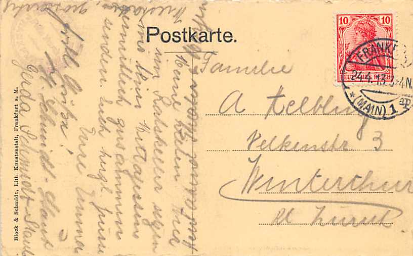 Frankfurt a.M., Ratskeller, Säulengang rechts