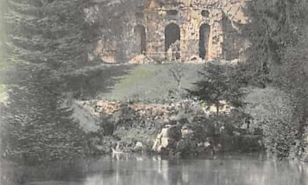 Wilhelmshöhe, Herkules v. d. Pluiogrotte aus gesehen