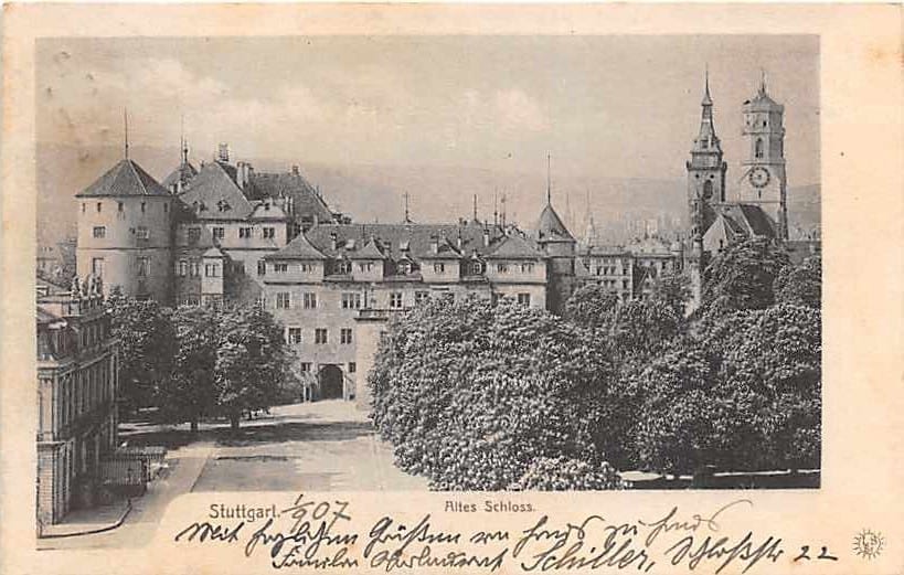 Stuttgart, altes Schloss