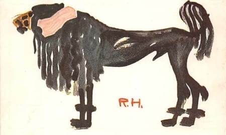 Kunstwart Nr.203, R. Hille, Der adlige Pudel