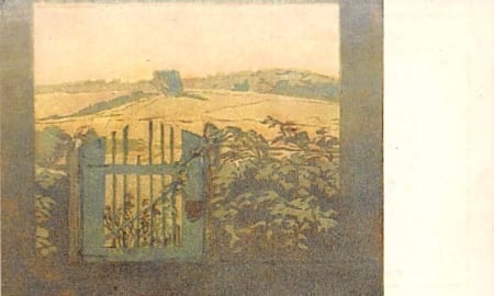 Kunstwart Nr.219, H. Altmann, Das grüne Pförtchen