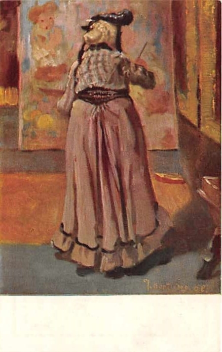 Kunstwart Nr.218, J. Henfling, Die Kopistin