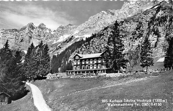 Walenstadtberg, Kurhaus Schrina Hochruck
