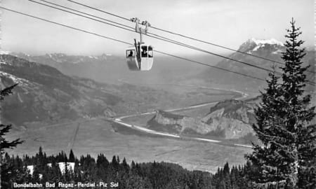 Bad Ragaz, Gondelbahn, Pardiel  Piz - Sol