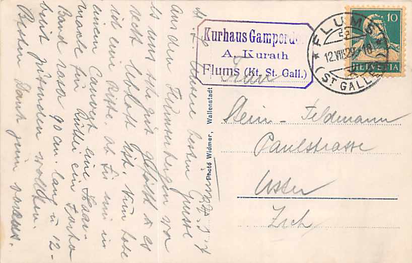 Flums, Kurhaus Gamperdon