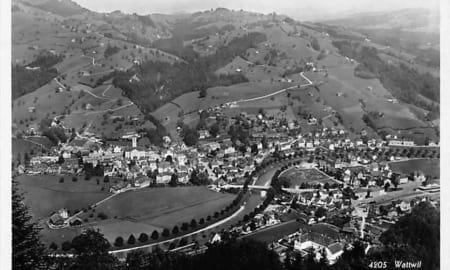 Wattwil, Flugaufnahme