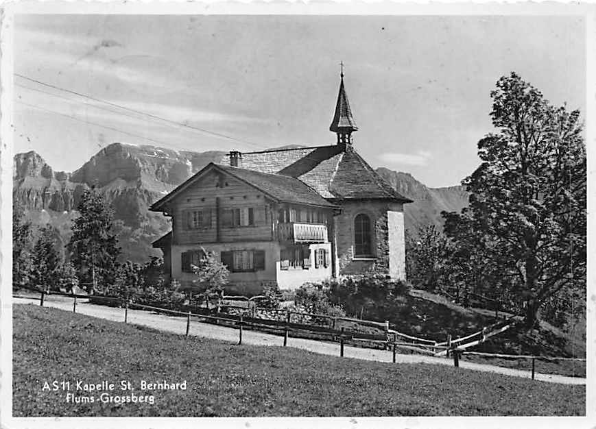 Flums, Grossberg, Kapelle St.Bernhard