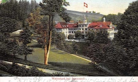 Weissbad, Prägedruck