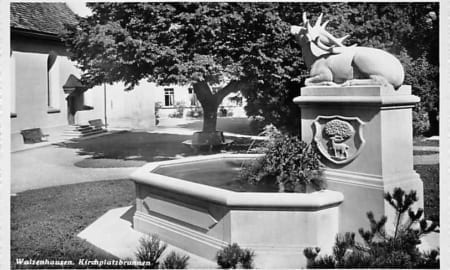Walzenhausen, Kirchplatzbrunnen