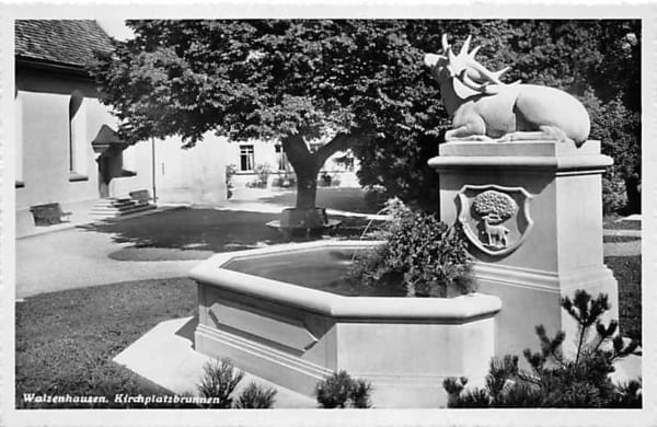 Walzenhausen, Kirchplatzbrunnen