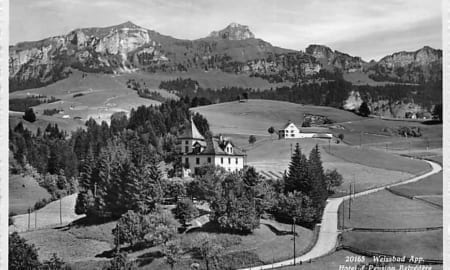 Weissbad, Hotel Belvedere, Hoher Kasten, Kamor