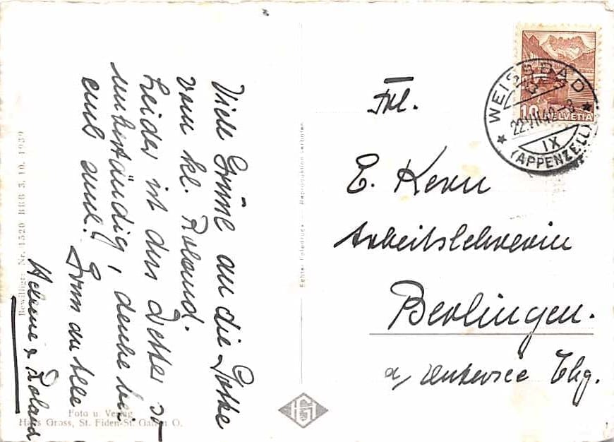 Weissbad, Hotel Belvedere, Hoher Kasten, Kamor