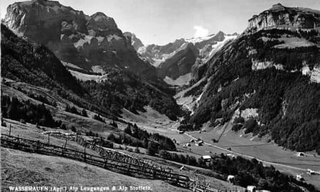 Wasserauen, Alp Leugangen, Alp Stoffeln, Marwies