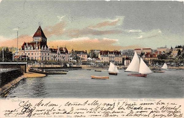 Ouchy, Le Port et l'Hotel du Chateau