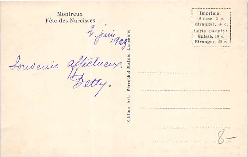 Montreux, Fete des Narcisses