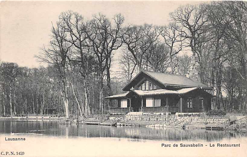 Lausanne, Parc de Sauvabelin, le Restaurant