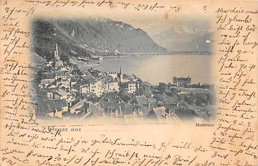 Montreux, Gruss aus Montreux