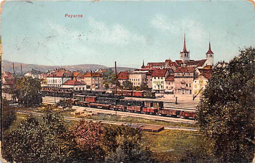Payerne, Bahnhof