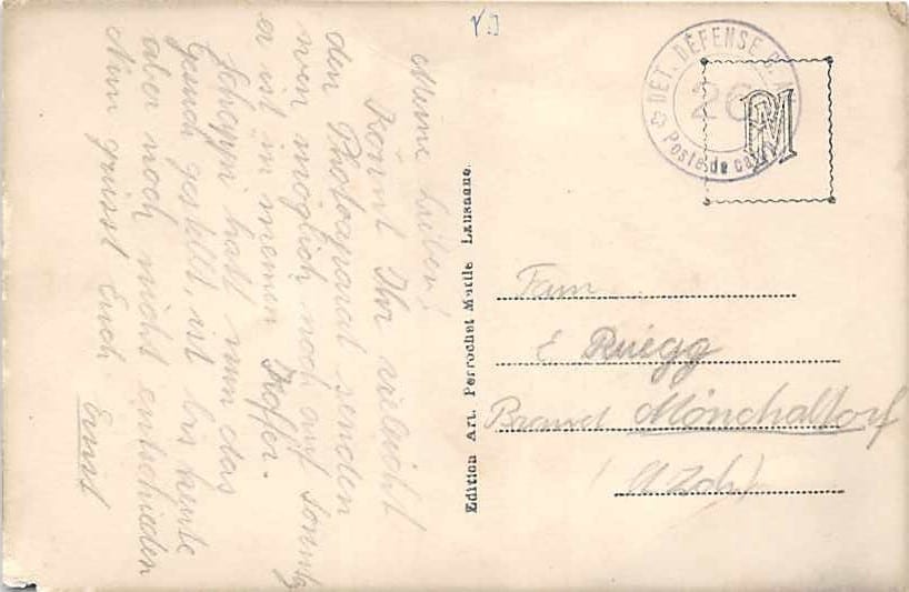 Avenches, Hotel de la Couronne, Seitenwagen