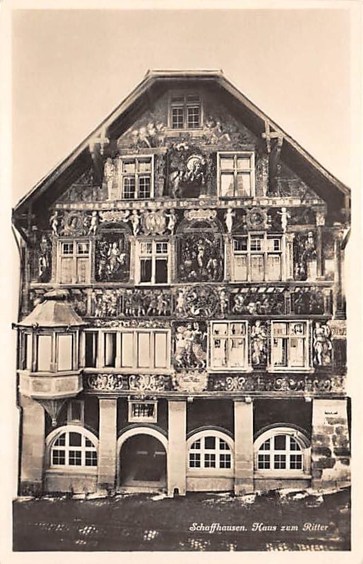 Schaffhausen, Haus zum Ritter