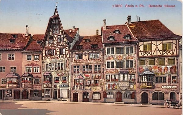 Stein am Rhein, Bemalte Häuser