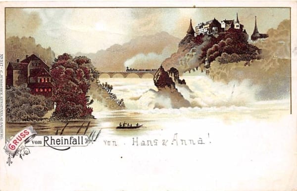 Rheinfall, Gruss vom Rheinfall