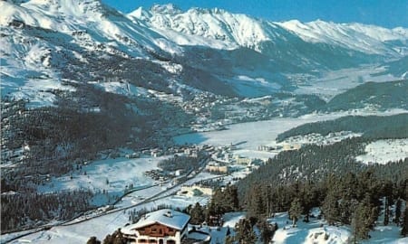 GR - St.Moritz, Bergrestaurant Hahnensee
