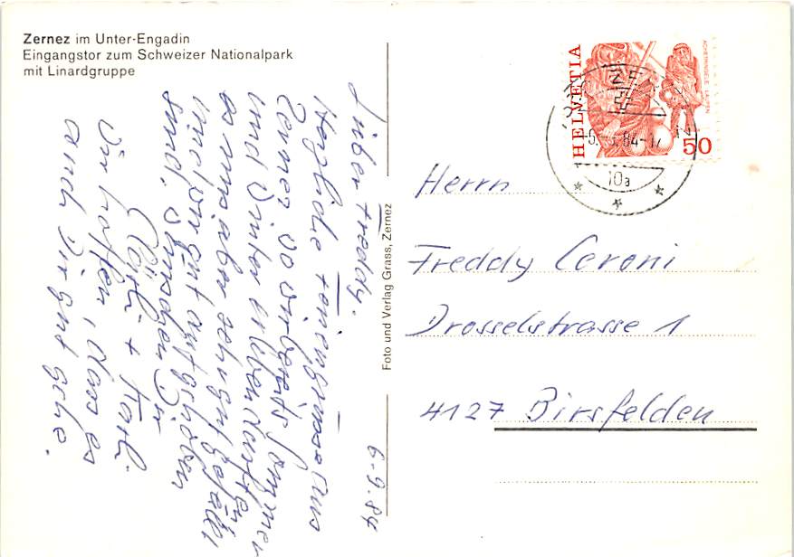 GR - Zernez, Linardgruppe