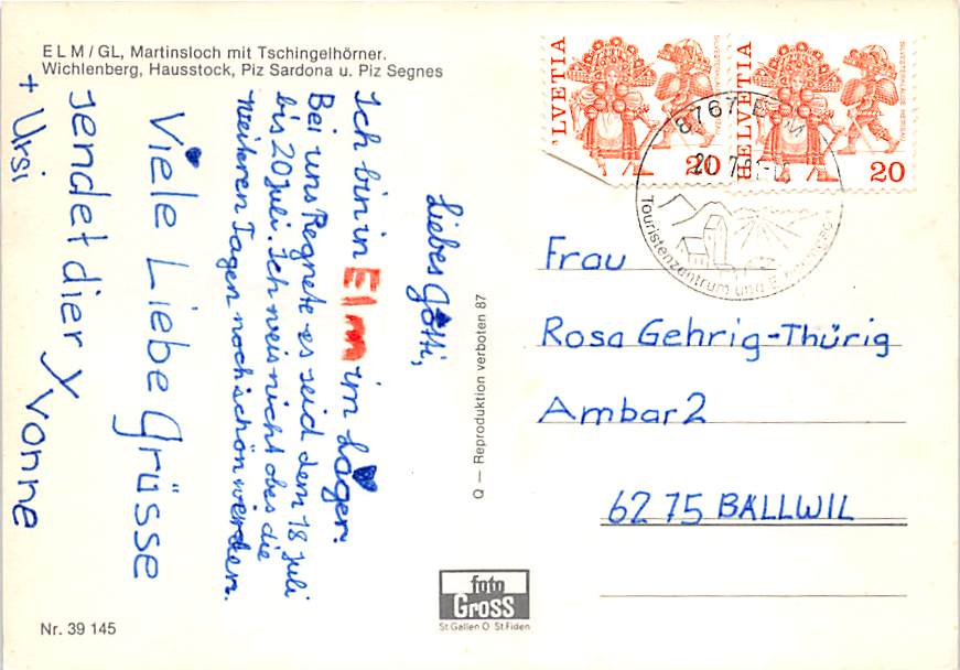 GL - Elm, Martinsloch