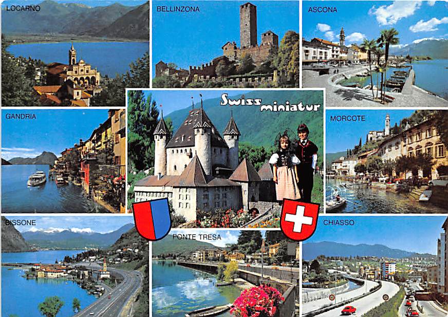 TI - Melide, Swiss Miniatur