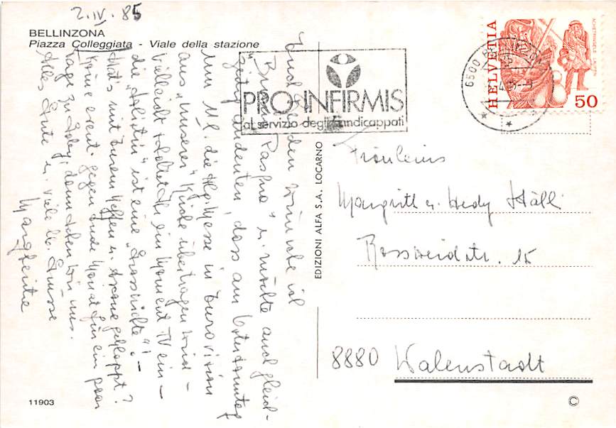 TI - Bellinzona, Piazza Collegiata