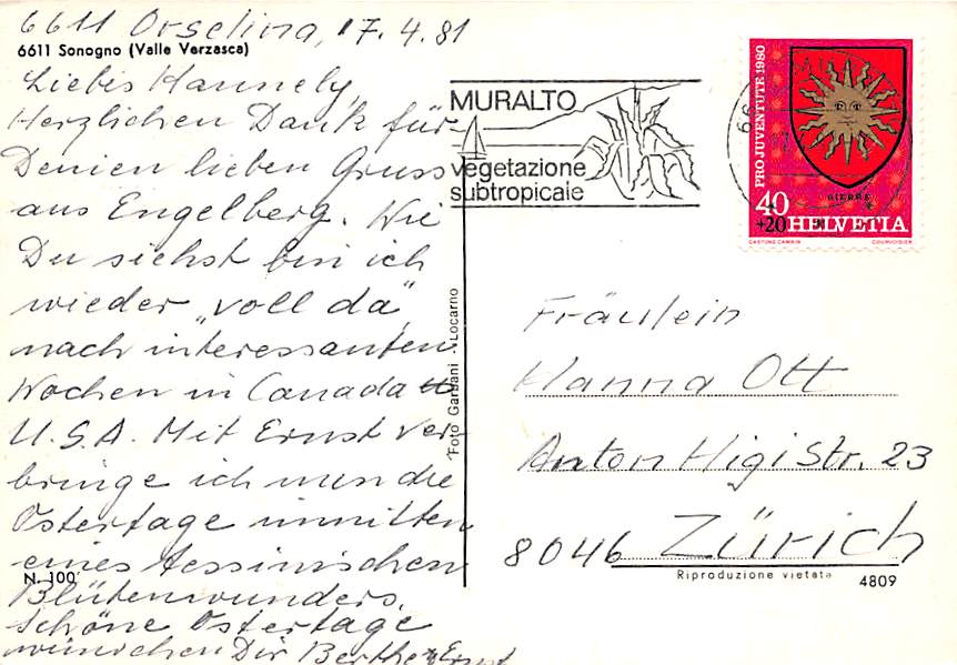 TI - Sonogno, Valle Verzasca