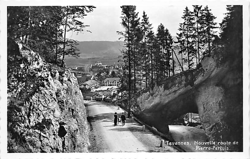 Tavannes, Nouvelle Route de Pierre-Pertuis