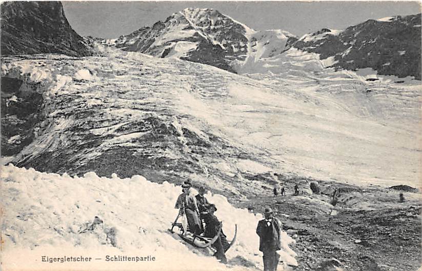 Eigergletscher, Schlittelpartie