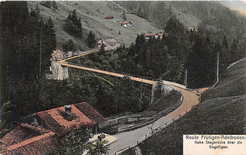 Frutigen Adelboden Route, Hohe Stegbrücke