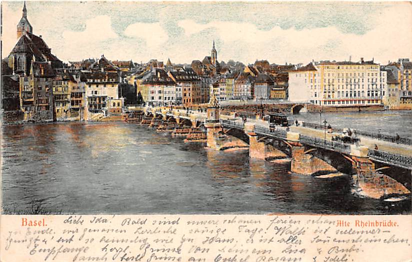 Basel, Alte Rheinbrücke