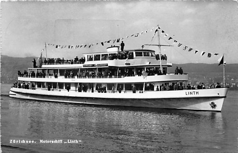 Zürichsee, Motorschiff Linth