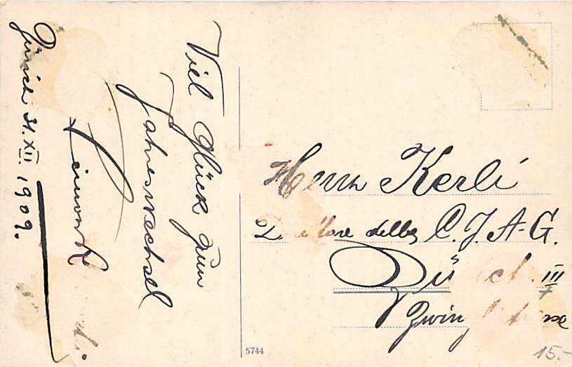 Zürich, Limmatquai, Schiff